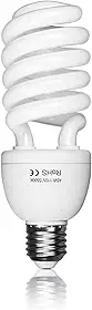 EMART Lâmpada de espectro completo, 45W 5500K espiral CFL luz do dia para kit de iluminação Softbox, lâmpada de substituição para estúdio de fotografia e vídeo, uso doméstico, fotografia de retrato -1