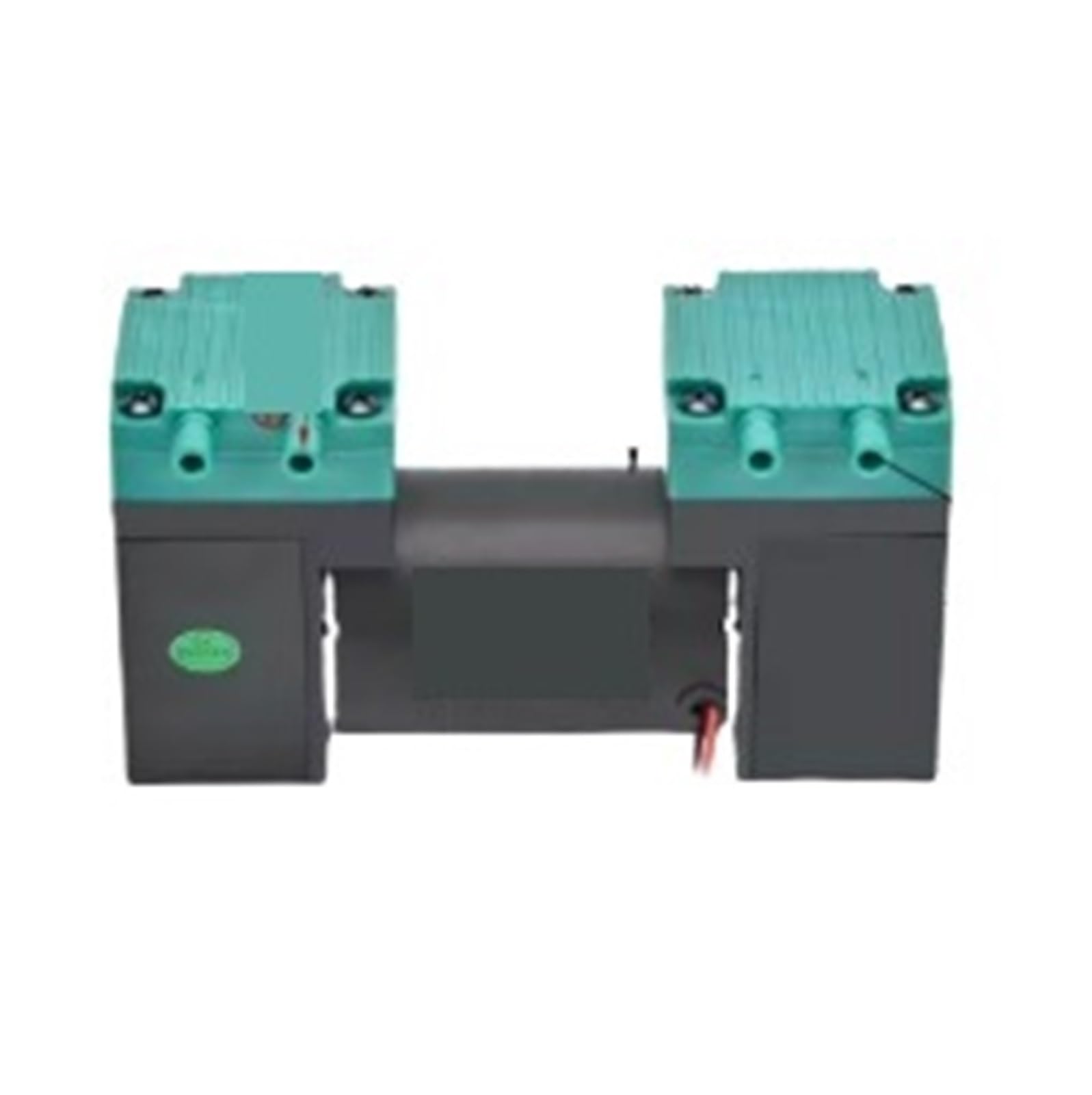 Pompe à vide à membrane AC 110V noire avec débit de 15 L/min et pression négative de 90 KPa