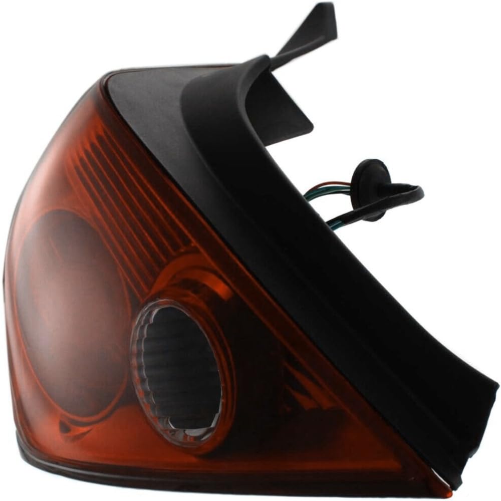 Amazon.com: PYDZSWY Tail Halogen Driver Side Clear & Red Lens with 