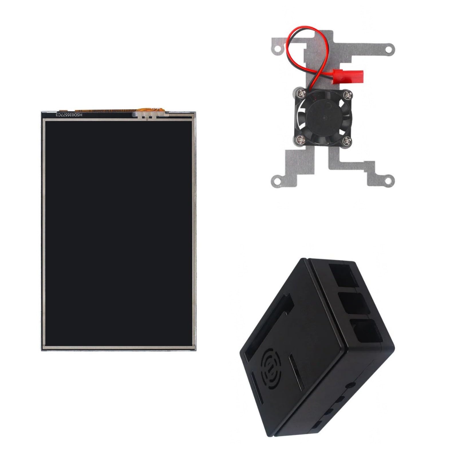 Módulo de pantallas táctiles sensibles de 3.5 pulgadas, resolución 480 x 320, tecnología táctil para desarrolladores, MHS Touch