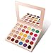 DE'LANCI Pink Eyeshadow Palette Makeup,Matte Shimmer 30 Colors,Bright Colorful Eye shadow,Glitter Pigmented Eye shadow Makeup Set Metallic Beauty Cosmetics #30P