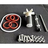 Aosnom 温水浴槽ウォーターポンプ P4071 58113 E02 修理キット Coleman SaluSpa Lay-Z-Spa用 インペラー&シャフト付き