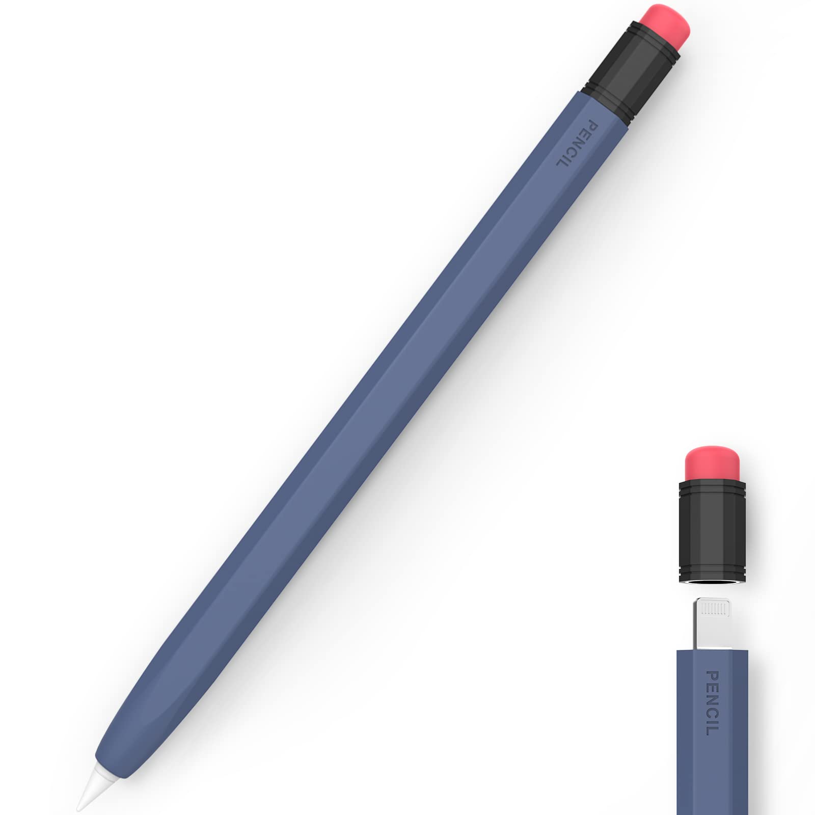 Amazon.co.jp: iPad Pencilシリコンデュアルカラーケース Apple Pencil