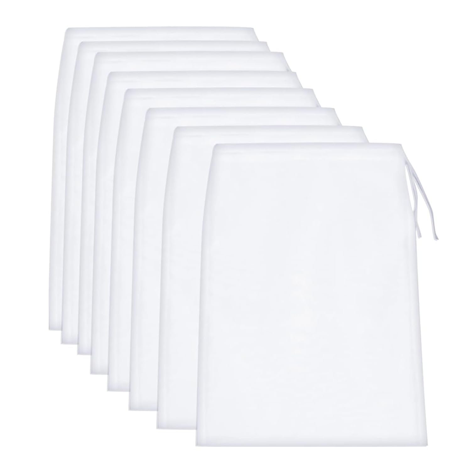 lot 8 sacs filtre lait végétal 30x20cm