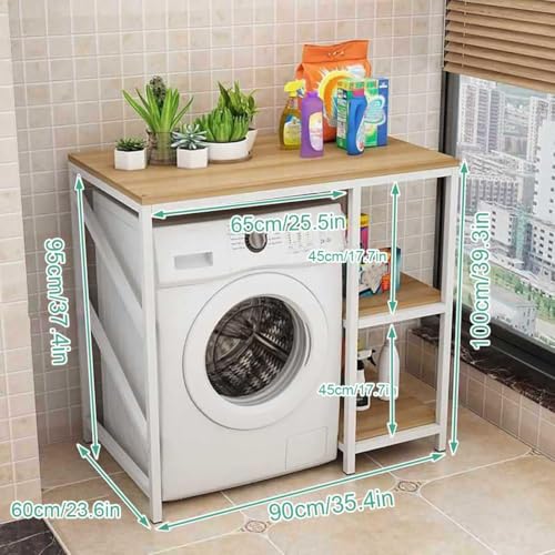 Structure haut de gamme pour superposition sécurisée de lave-linge et sèche-linge - 3