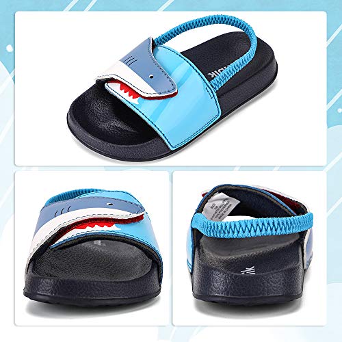 image for tombik Toddler Water Shoes Boys Beach Sandals Kids Slide Slipper for W