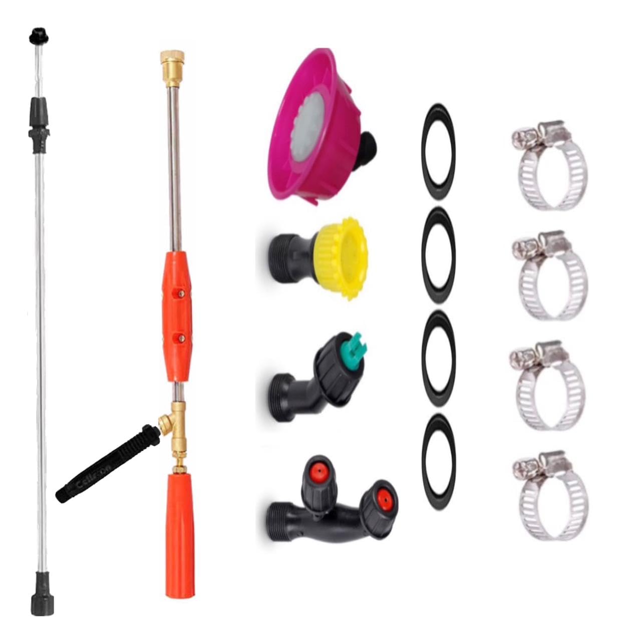 Garden Basket Hubb Santizer Machine’s Sprayer, Lance Nozzles, Clips and High Pressure Washer for Motor Pump | Agriculture and Gardening Tool | Sanitizer Washer (Combo Pack) (B0CCRMDXMK) Amazon Price History, Amazon Price Tracker