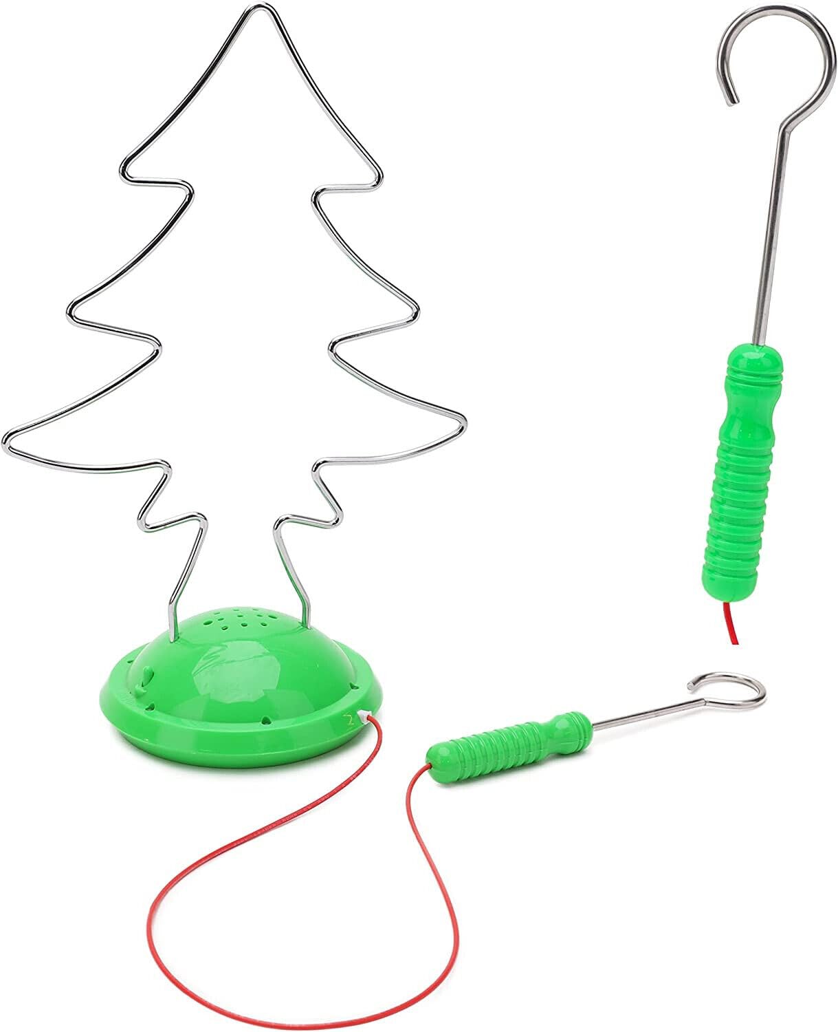 Quickdraw Christmas Tree Don't Buzz The Wire Game Steady Hand Skill Toy Family Games Buzz Wire Christmas Edition