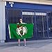 Rico Industries NBA 3-Foot by 5-Foot Single Sided Banner Flag with Grommets, Boston Celtics