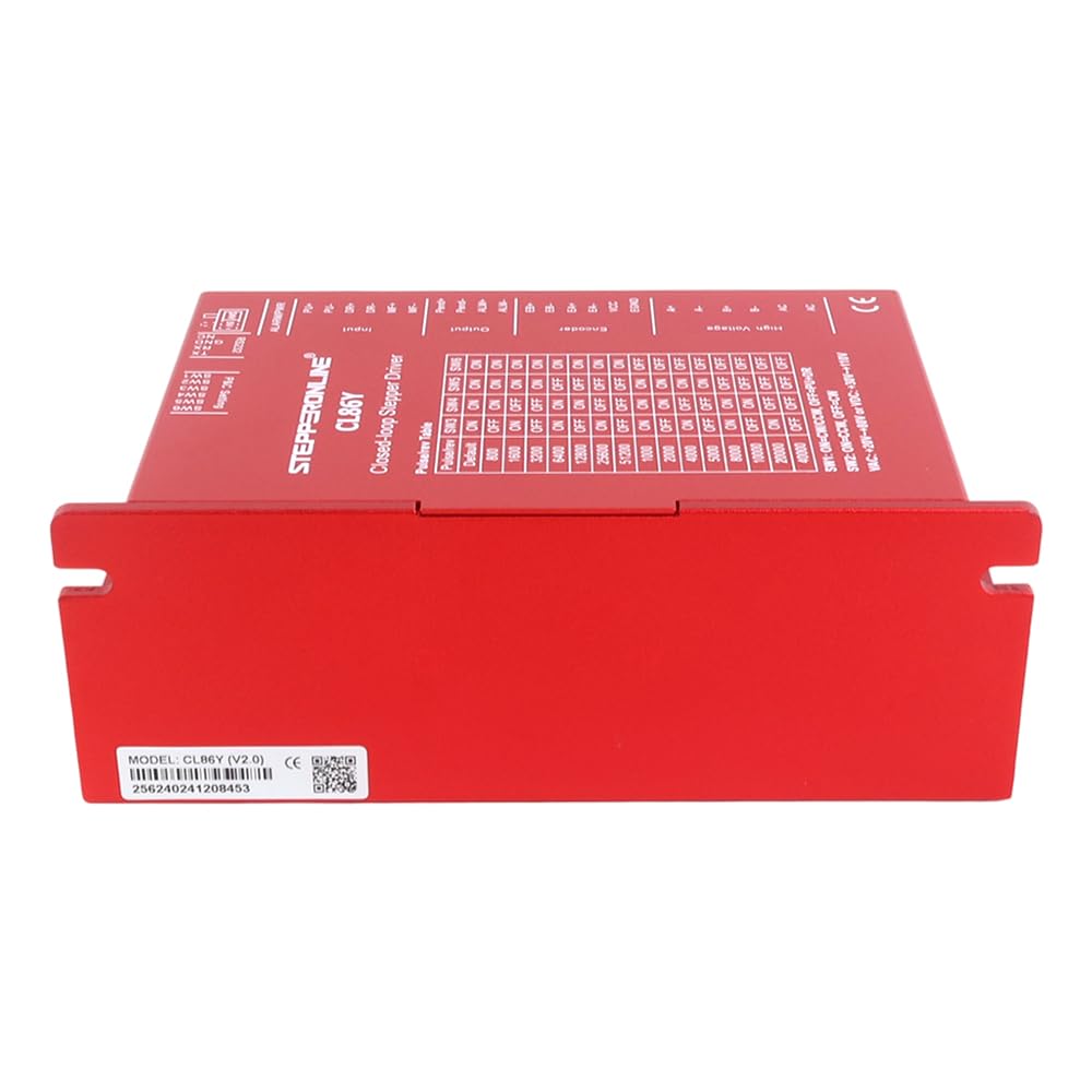 NEMA34 110AC Closed Loop Stepper Motor, Driver – Hybrid Servo Kit,1699 oz-in