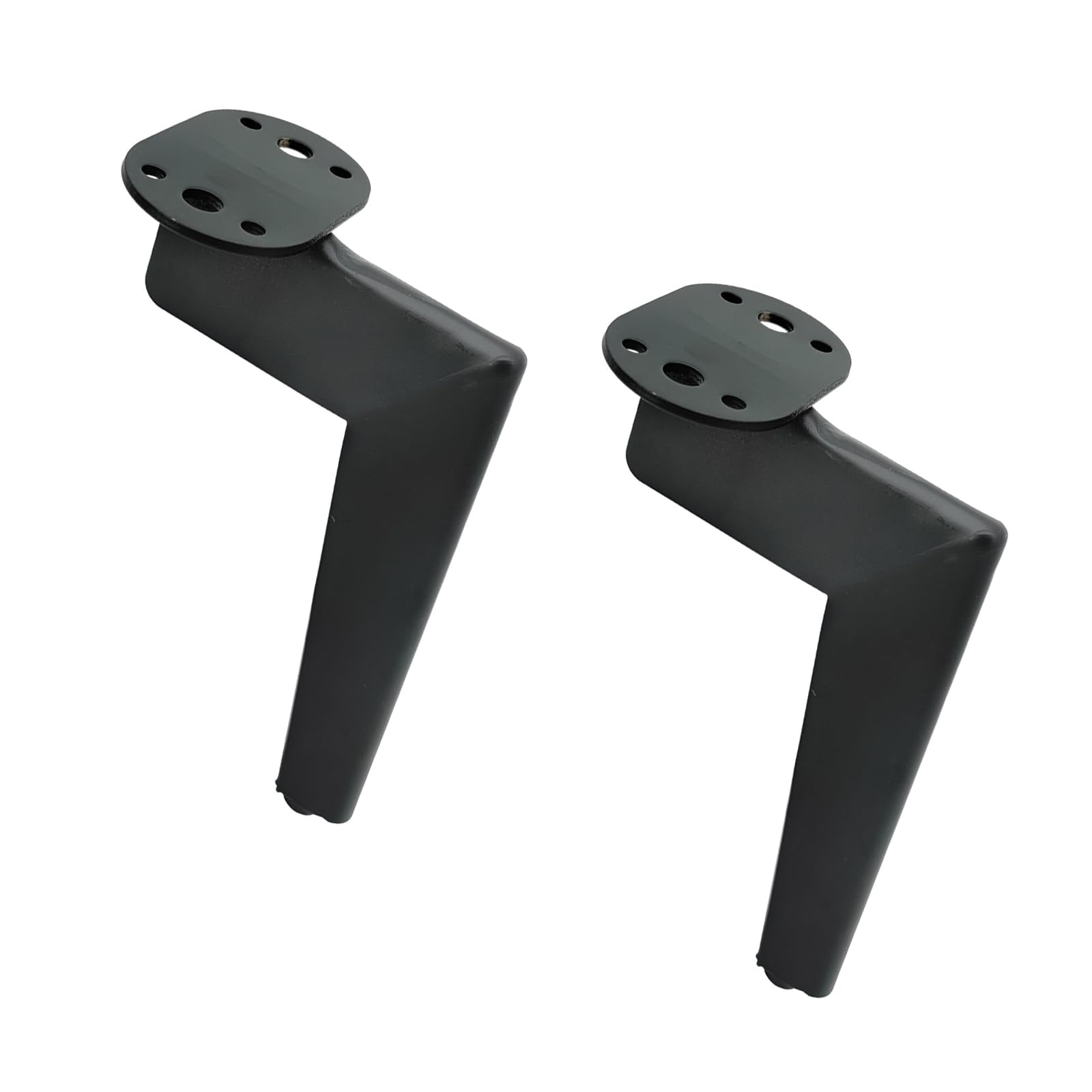 hogtnd "7" Shaped Sofa Legs, Metal Cabinet Feet for Heavy Furniture, Sturdy Support with Threaded Mounting Holes, Metal Cabinet Legs