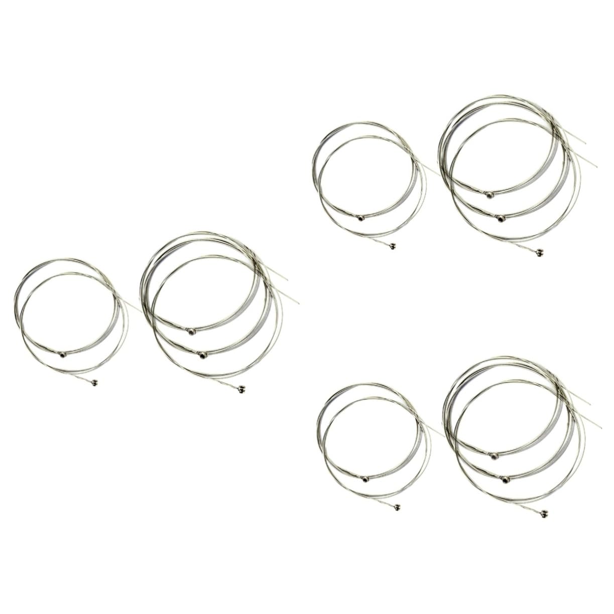 SUPVOX 3sets Quality Electric Guitar Strings Bass Strings Amplifier Set Individual Wrapped Bright Sound Practice-friendly