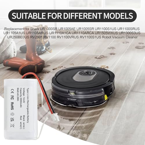 Image of RVBAT85004 Battery Replacement for Shark Matrix Plus Robot AV2610WA RV2610