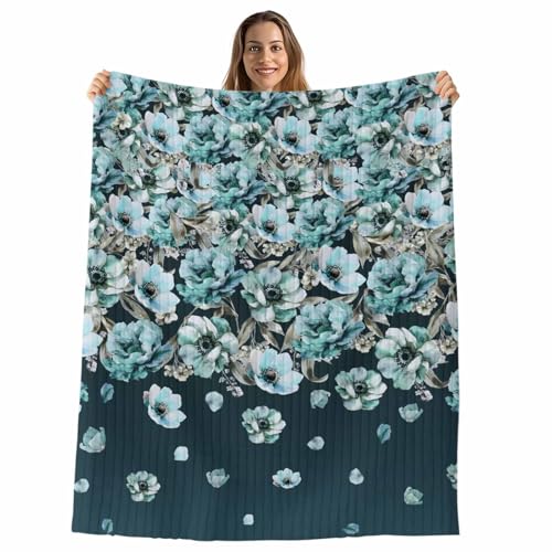 Nyunylyer ブランケット 毛布 大判 75x100cm ふわふわ ひざ掛け ソファ ベッド ランネル 北欧 暖かい 冬用 掛け毛布 軽量 柔らかい 洗える シンプル オールシーズン 秋冬 春夏 来客用 車中泊 ギフト 子供 大人 ペット キャンプ