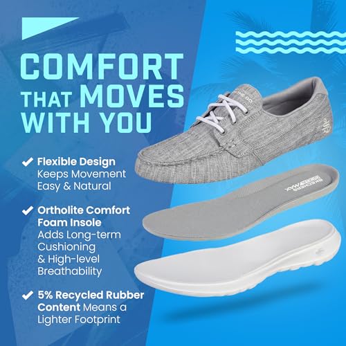 Image of Skechers Women's Go Walk Lite Isla Boat Shoe