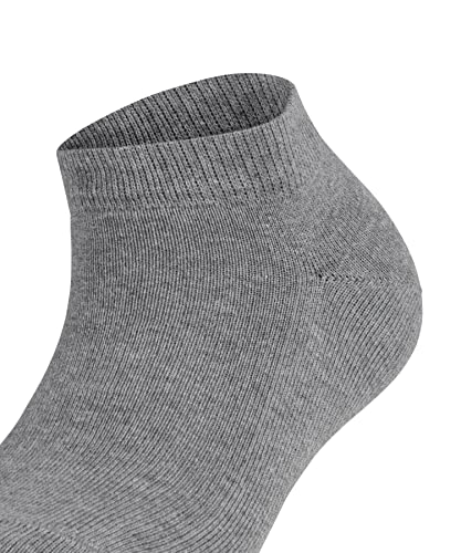 Image of FALKE Women's Family Cotton Sneaker Socks, Greymix, 8-10.5