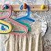 Ikea BAGIS Children's coat-hanger, assorted colors- (24 Pack)