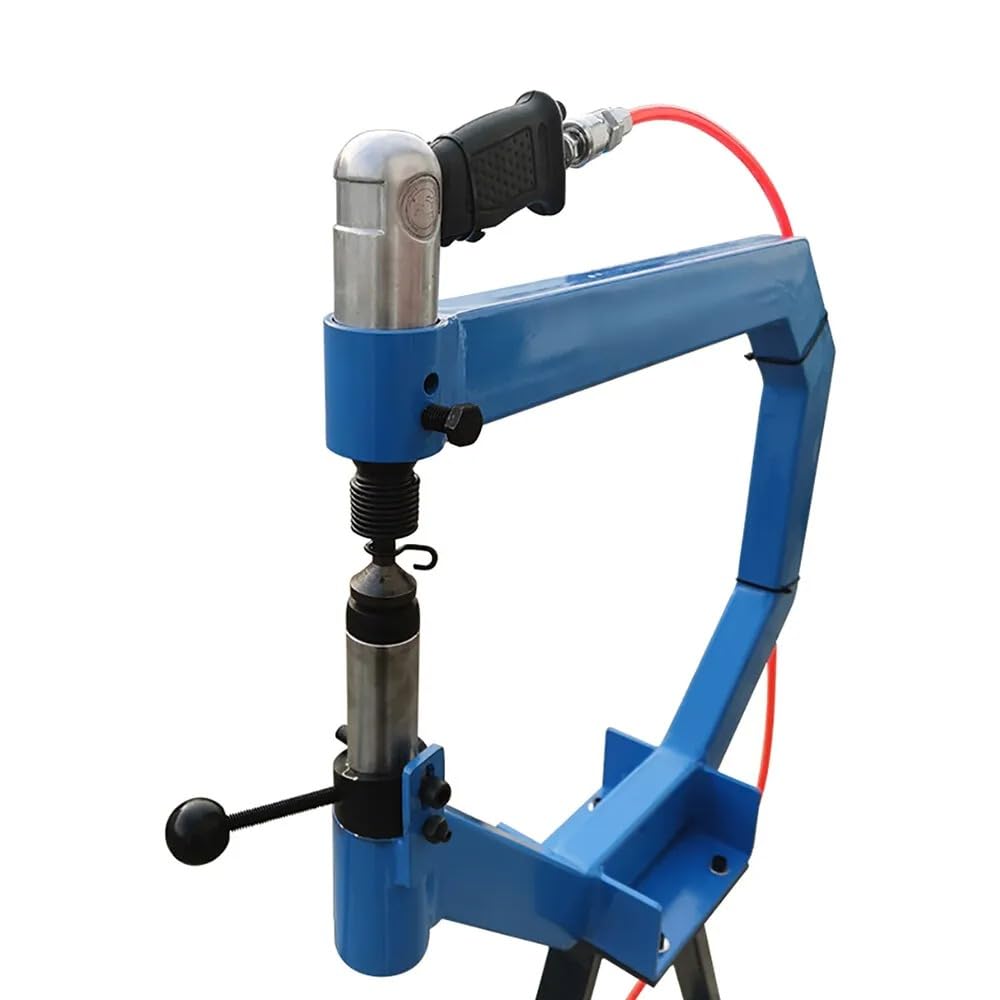 Marteau pneumatique pour le travail des métaux, outil de moulage de tôle avec pédale et support en fonte, pièces de 1", 2", 3", pour un traitement précis de l'acier inoxydable