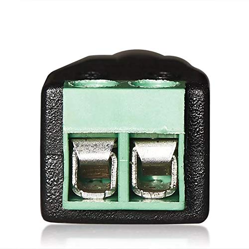 Global Tech CCTV Camera 5.5mm x 2.1mm DC Power Cable Male Plug Connector Adapter, Can Also be Used for RGB Controllers 1 Pc 3