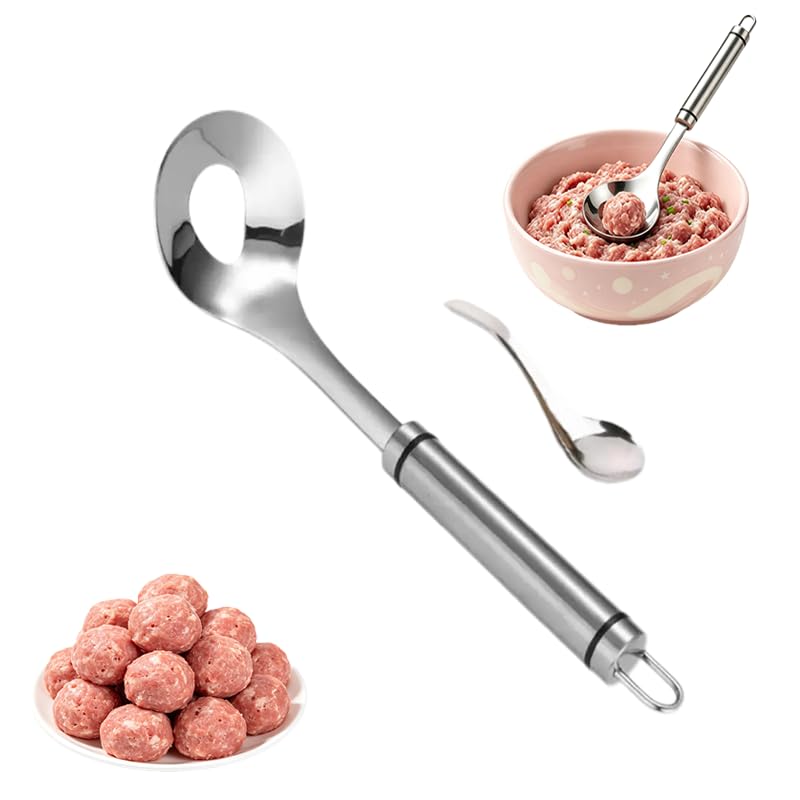 Stainless Steel Meatball Maker Spoon, Meatball Spoons Stainless Steel Meatball Maker Spoo…