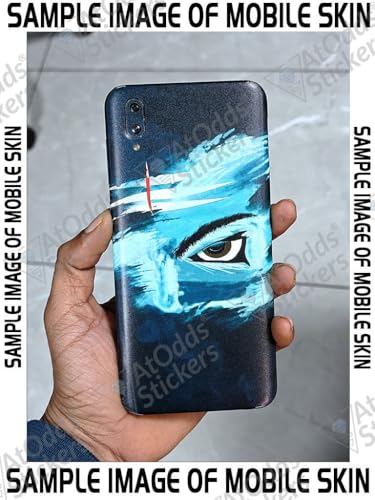 Image of AtOdds - Full Body Back Screen Guard Protector Film - Lamination Wrap Skin Sticker Compatible with Samsung Galaxy S24 Ultra | Scratchproof Matte Finish (Mahadev)