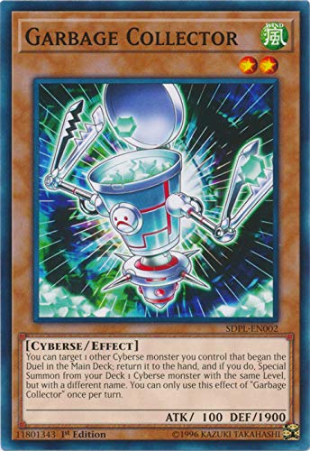 Amazon.com: Yu-Gi-Oh! - Garbage Collector - SDPL-EN002 - Common - 1st  Edition
