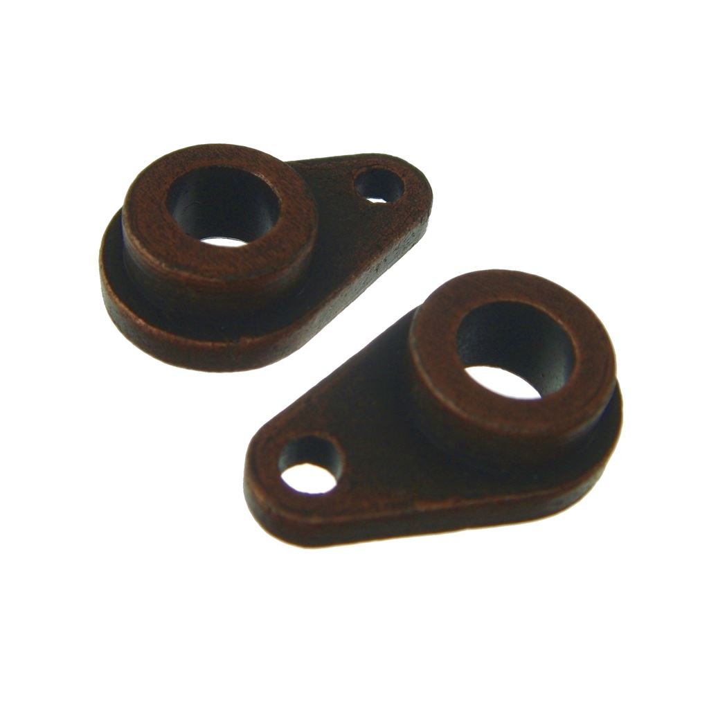 Ufixt 2 X Tumble Dryer Rear Drum Bearing Teardrop Shape Compatible With Hotpoint Indesit