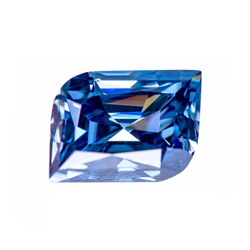 Moissanite en forme de feuille VVS1 3ct : l'éclat de la haute joaillerie