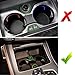 Jaronx Compatible with BMW Cup Holder Insert X5 G05 X6 G06 X7 G07, Silicone Anti-Slip Console Cup Holder Mat for BMW X5 G05/ X7 G07 2019-2024, X6 G06 2020-2024