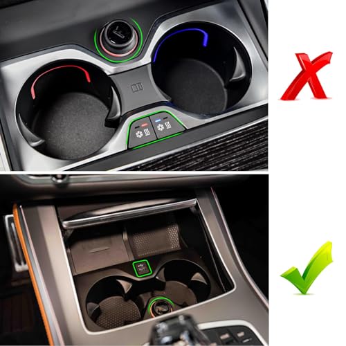 Inserto para portavasos compatible con BMW X5 X6 X7 miniatura 2