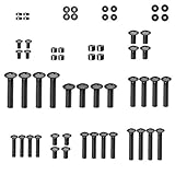 Mounting Dream TV Mounting Hardware TV Mount Screws Kit Comes with M4, M5, M6, M8 TV Mount Screws, Includes Spacers and Washers, Fits Any TVs Up to 82 Inch, Works with Any TV Wall Mount MD5754
