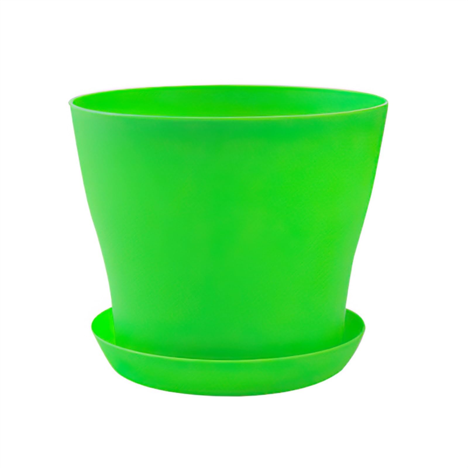 SDGBCXD flowerpot, Succulent Plant Planters Home Balcony Garden Decoration Outdoor Potted Table Decorative(Green,XL1500ML)