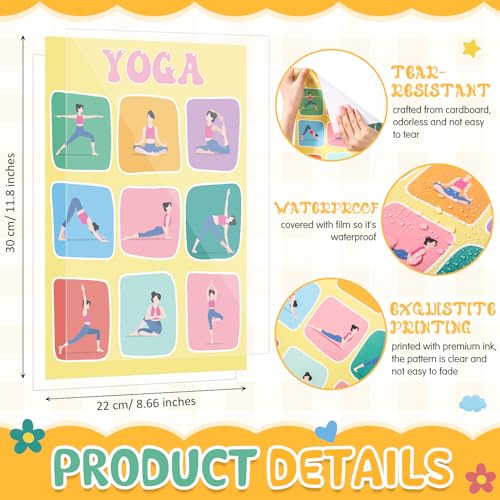 Pajean 36 Pcs Calming Corner Bulletin Board Decoration Calm Down Corner Posters Mental Health Bulletin Board Kit Feeling Emotions Classroom Posters for Toddler Kindergarten Preschool Decoration - Image 4