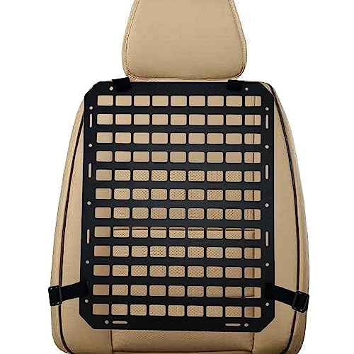 MEZITZ Organiseur de siège arrière de voiture, accessoires d'intérieur de voiture, universel, ABS haute densité, rangement multifonctionnel, idéal pour les professionnels