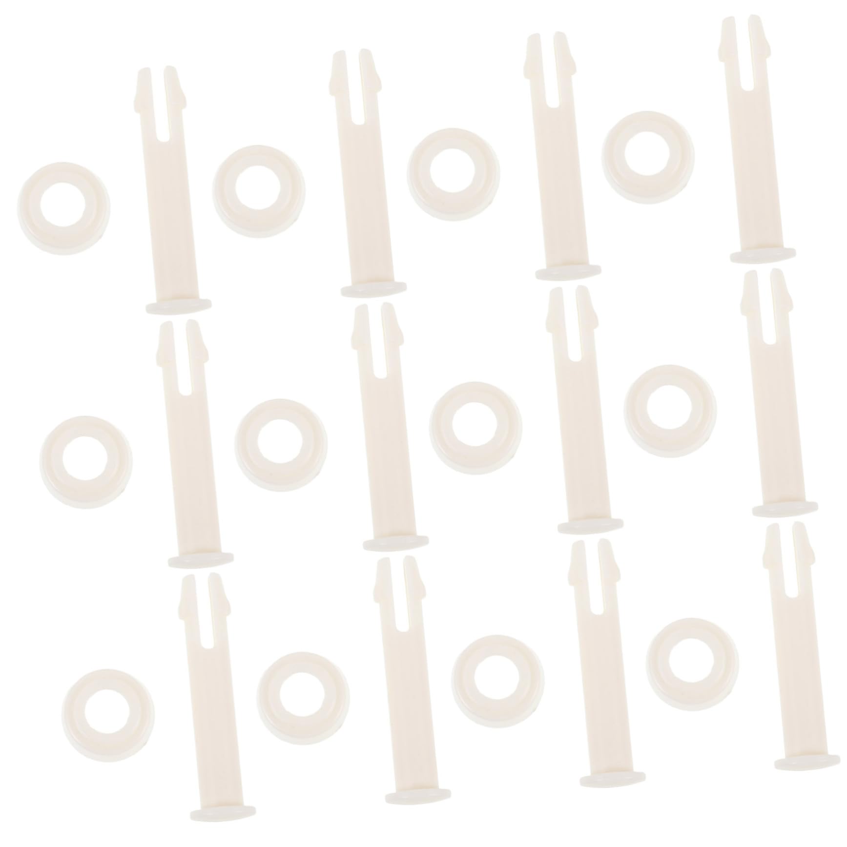 Generic12pcs Swimming Pool Accessories Swimming Pool Tool Leaf Rake Attachment Locking Pin Handle Part Swimming Pool Bolt Cleaning Device Locking Pin Replacement. Skimmer Net Bolt