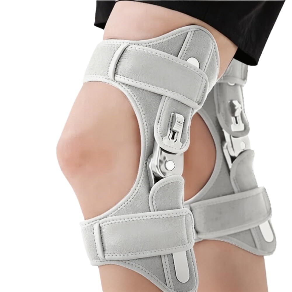 Booster de Soutien du Genou exosquelette for la Marche et la montée des escaliers, attelle de stabilité articulaire for Usage Quotidien d'âge Moyen et des Personnes âgées