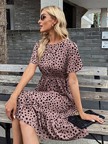 Image of TAGAS Women's Rayon Fit and Flare Knee-Length Dress