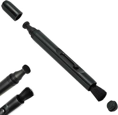 Miniatura 6 de Kit de Limpieza de Cámara 21 en 1 de UES 10 Hisopos de Limpieza de Sensor APS-C de 16mm, 5 Paños de Limpieza de Lentes, Soplador de Aire, Pluma de