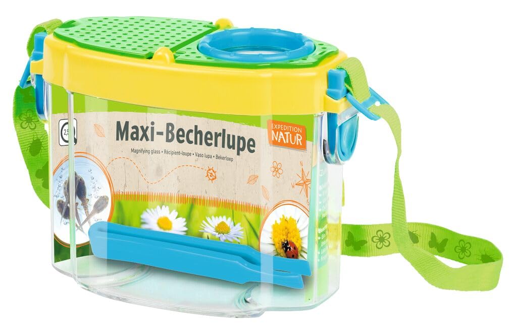 Moses Verlag 8062 Maxi-Lupe – Lupenbox mit 2,5-facher Vergrößerung