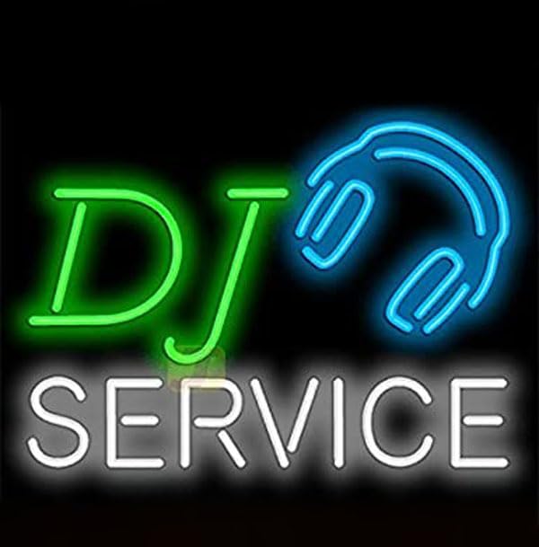 BPA Dj Servise Neon Light, Bar, Club, Music, Multicolour, LED, 75x40 cm