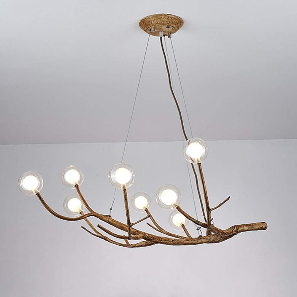 Żyrandol z żywicy, lampa wisząca, lampa przemysłowa w stylu vintage, żyrandol wejściowy