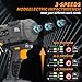 JEXUGK 1500Nm Impact Wrench, 1/2