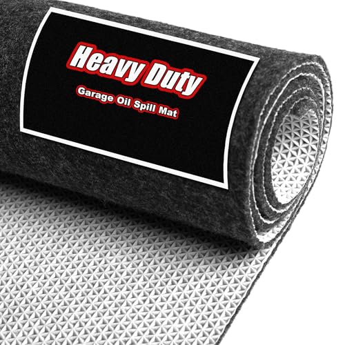 Deepredcoast Oil Spill Mat for Garage & Workshop