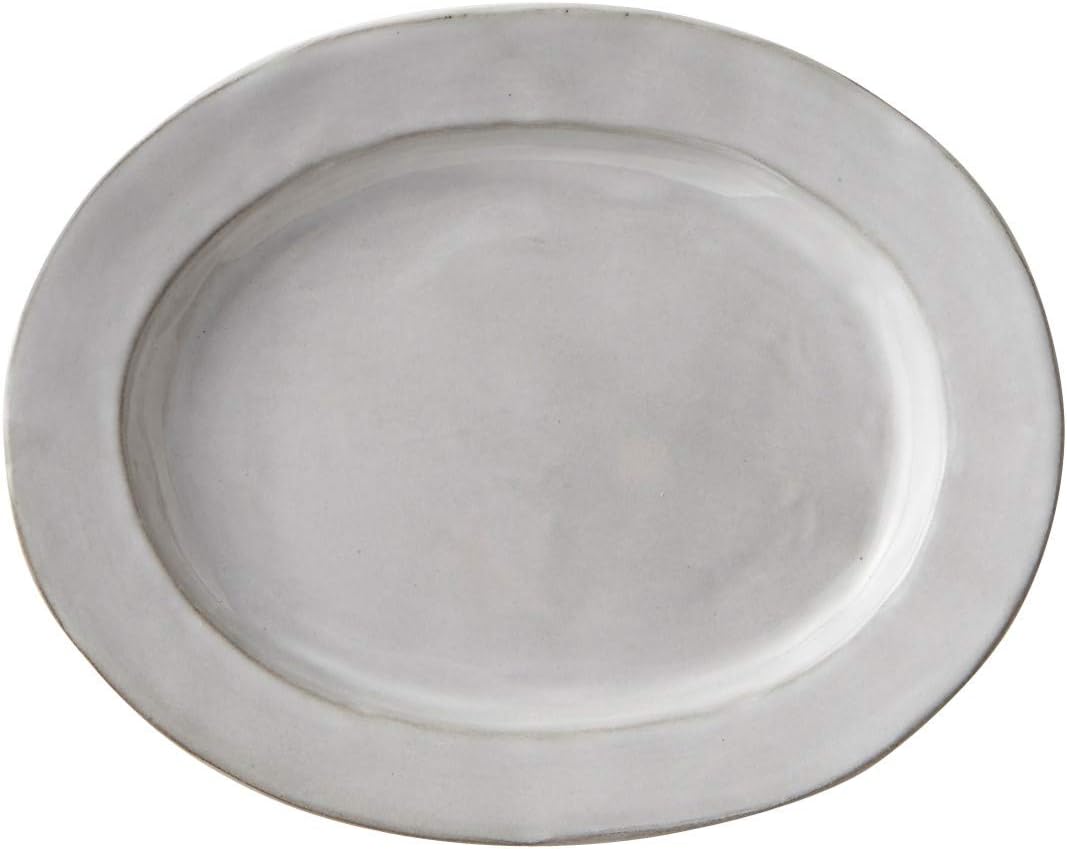 TAMAKI T-907740 Karan Plate, Gray, Diameter 6.2 x Depth 4.9 x Height 0.6 inches (15.8 x 12.5 x 1.5 cm), Microwave and Dishwasher Safe, Made in Japan
