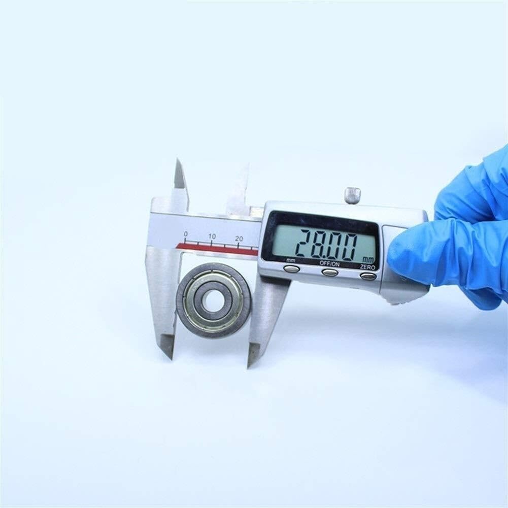 Rodamientos rígidos de bolas miniatura 638ZZ 8 * 28 9 mm ABEC-1 grado 638Z 52100 rodamiento acero cromado 638 ZZ