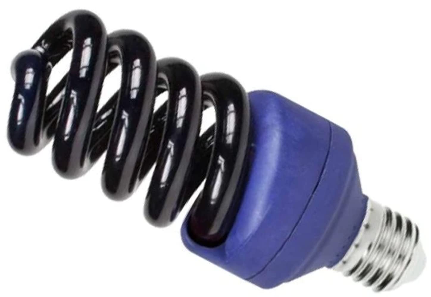 Prolite Black/Light/Blue Pro-Lite Helix/25W/Es/Blb 25W Helix Spiral Low Energy Cfl (Screw Cap, Es, E27, Blue)