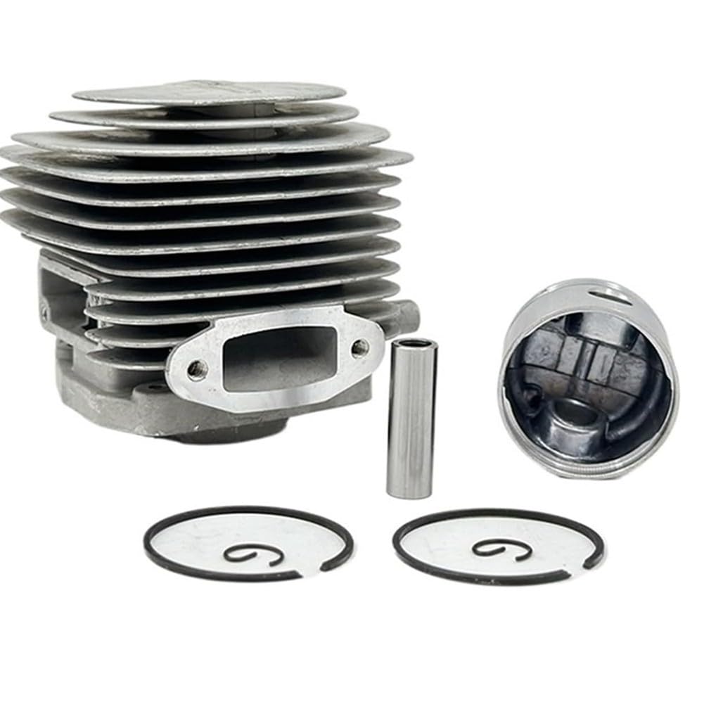 EasyByMall Kit pistone cilindro compatibile con Kawasaki TJ45E TJ45, 11005-2165 Rivestimento motore in acciaio di ricambio per tosaerba trattore da giardino