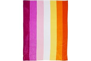 Lesbian Sunset Pride Ultra-Plush Blanket: Your Pride, Wrapped in Comfort