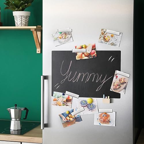 Image of MIKEDE Magnets, 6 Pack Neodymium Bar Magnets with Double-Sided Adhesive, Strong Magnet Heavy Duty Magnetic Strips, Powerful Rare Earth Metal Magnet for Locker, Fridge, Office - 40x10x5 mm