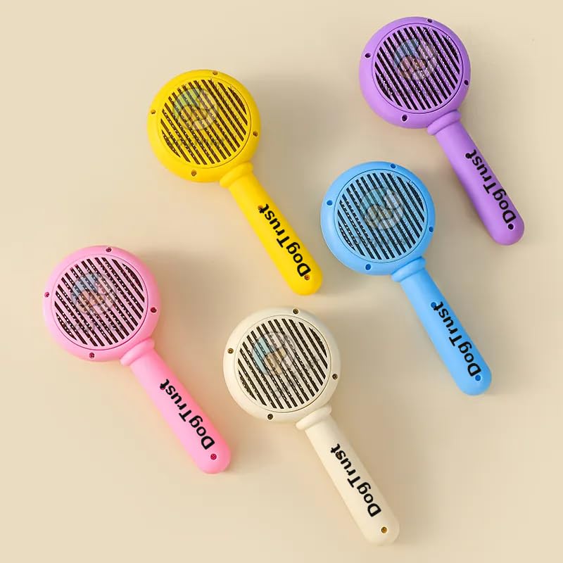 Dog Trust Dog & Cat Dog Brush for Shedding, Small Slicker Brush with Reinforced Metal Tips, Ideal for All Breeds -Multicolor (B0CGV7SY98) Amazon Price History, Amazon Price Tracker